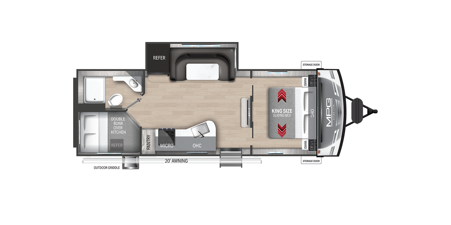 New 2025 Cruiser Rv MPG 2520 BH